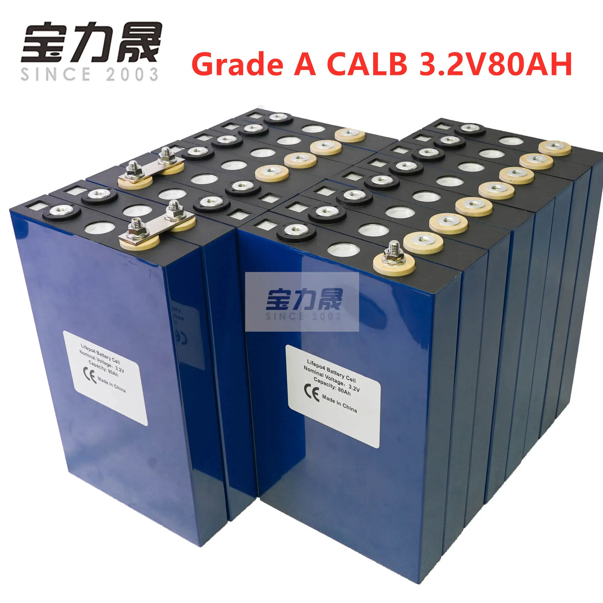 CALB 8 шт. Класс Li-Ion 3 2 В 80Ah Lifepo4 Батарея 2020 новый литий-железо-фосфатных