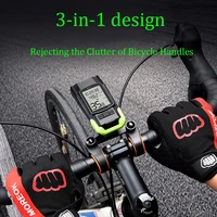 3 in 1 usb bike light bicycle computer 3 mode horn flashlight cycle bike speedometer led front lights lamp cycling headlight