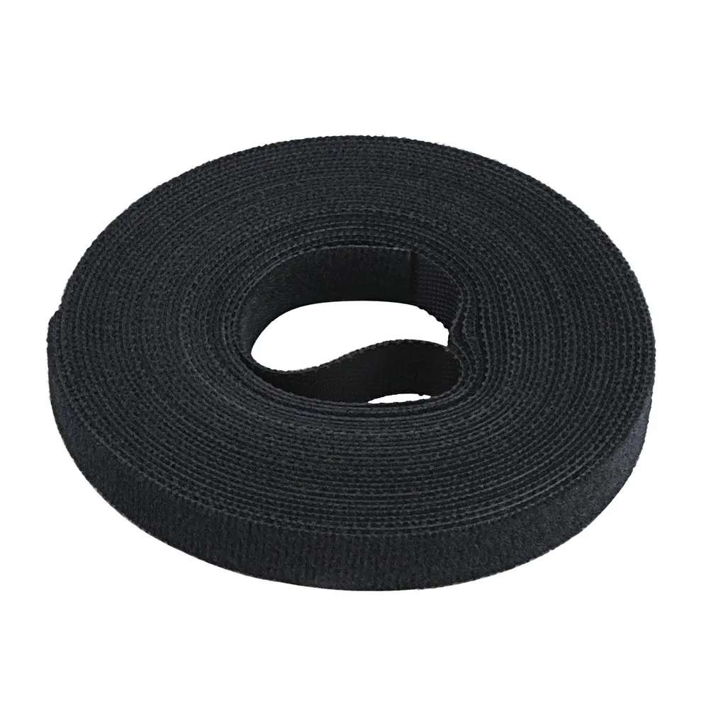 

Black Nylon Cable Manager Winder Cable Clip Ties Belting Magic stickers Strap Magic stickers Professional convenient