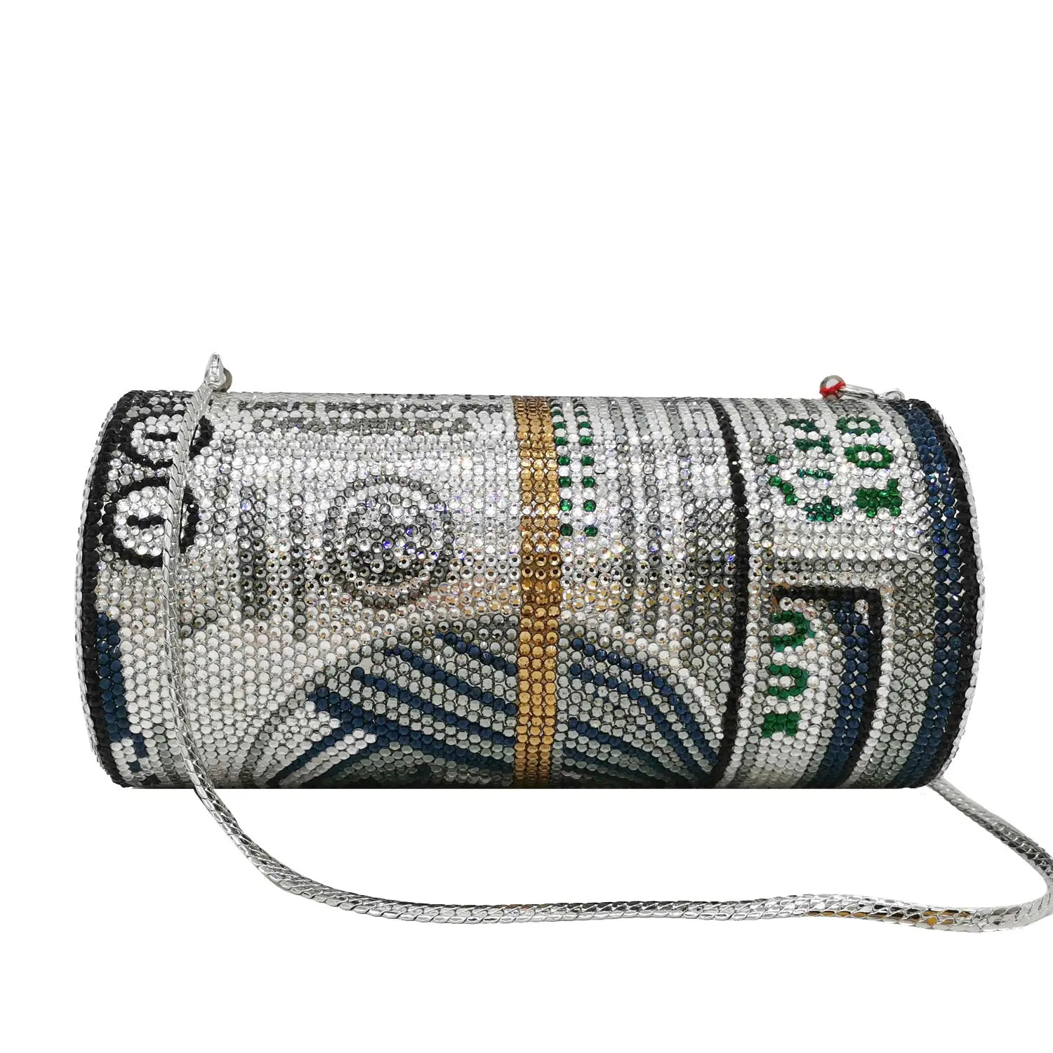 Двойной цветочный клатч в форме бочонка женские вечерние клатчи для денег