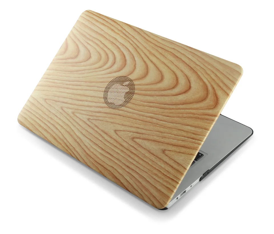 Новый классический деревянный топ из искусственной кожи для Macbook Air Pro retina 11 12 13 15
