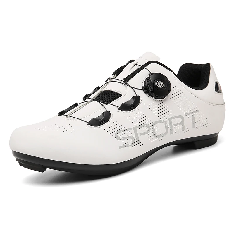 

2021New Professional Athletic Bicycle Shoes MTB Cycling Shoes Men Self-Locking Road Bike Shoes Women Plat Bottom Riding Sneakers