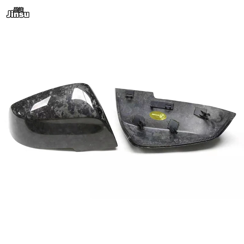 AN Forged Carbon Fiber For BMW 1 2 3 4 Series F20 F21 F22 F23 F30 F31 F32 F33 f36 Side Wing Mirror Cover Shell Replace 1pair | Автомобили