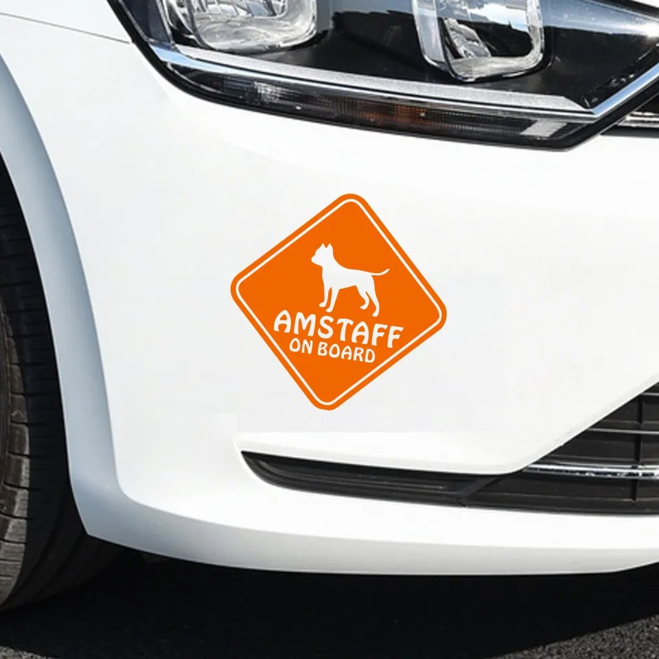 15x15 см AMSTAFF на борту наклейки и Переводные картинки для кузова собаки украшение