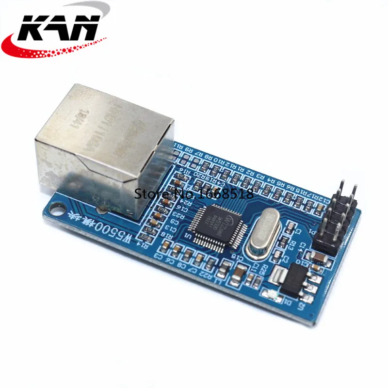 Сетевой модуль W5500 Ethernet оборудование TCP / IP 51/STM32 программа микроконтроллера через