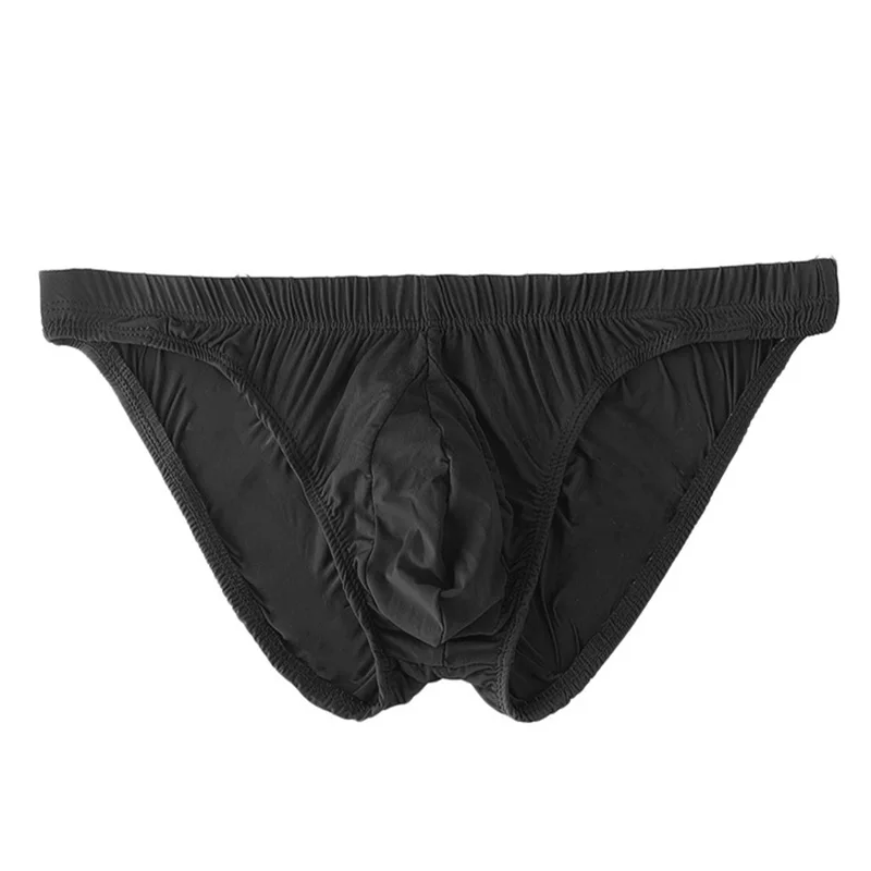 

Hot Sale Men's Low Rise Sexy Briefs Seamless Breathable Bulge Underpants Underwear U Pouch Comfortable Underpants