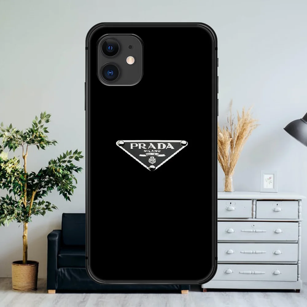 

Italy luxury Brand Fashion Phone Case For iPhone 4 4s 5 5S SE 5C 6 6S 7 8 Plus X XS XR 11 12 Mini Pro Max 2020 black Coque