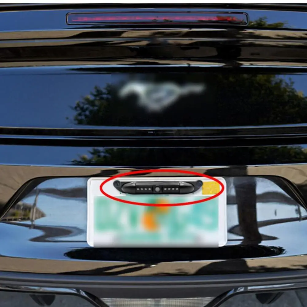 Новая рамка для автомобильного номерного знака камера 170 широкоугольная