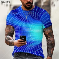 fashion three dimensional vortex 3d print men%e2%80%98s t shirt summer o neck casual short sleeve unisex oversized t shirt tops tee 5xl
