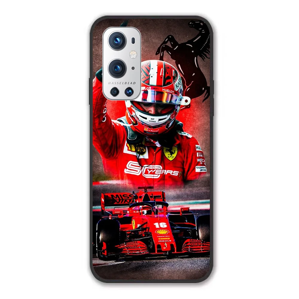 

For OnePlus Charles Leclerc Wallpaper Soft TPU Border OnePlus 7 7T 7Pro 8 8T 8Pro 9 9Pro Case