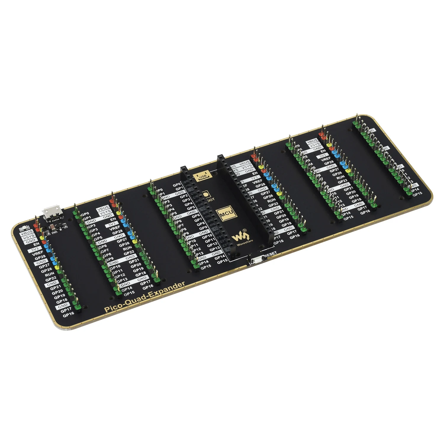 Расширитель экрана Quad GPIO плата расширения для RPI Raspberry Pi PICO RP2040 4 комплекта
