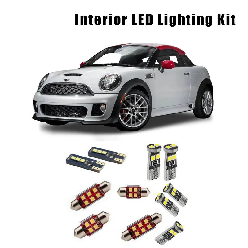 

Купольный светодиодный светильник для салона 2012-2015 MINI Cooper Coupe R58, 13 шт.