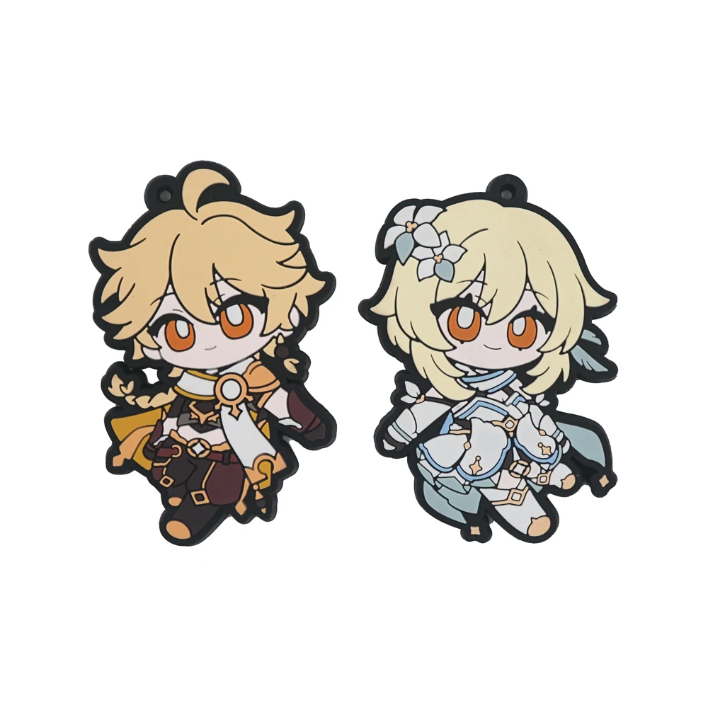 

Genshin Impact Game Lumine Rubber Strap Keychain