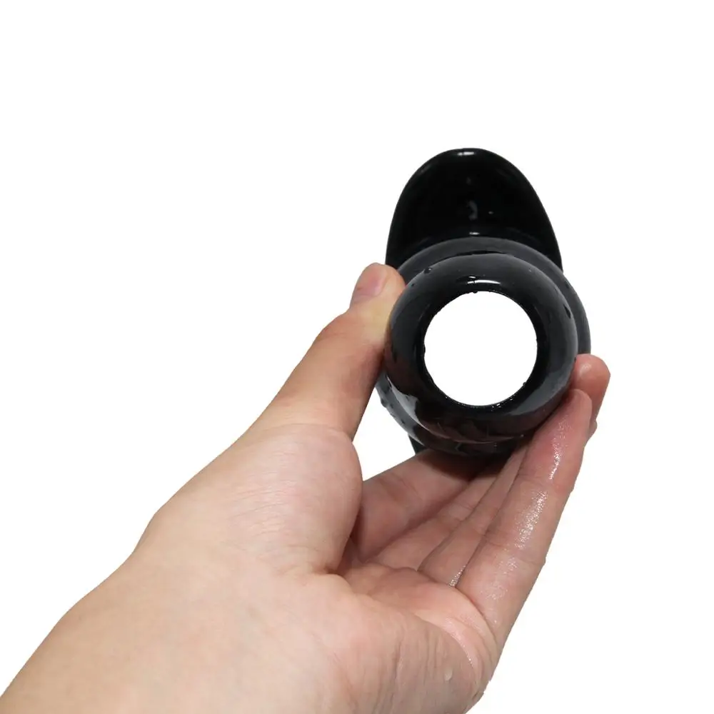 Пустая Анальная пробка Анус эротический массаж простаты туннель для геев