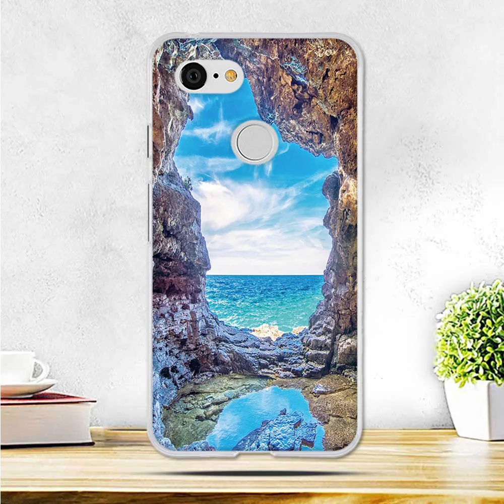 Чехол для Coque Google Pixel 3 5 45 &quotМягкий Силиконовый ТПУ задняя крышка чехол Fundas Pixel3