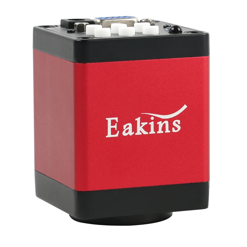 

HDMI VGA Digital Industrial Video Microscope Camera + 100X C-mount Lens + 56 LED Ring Light For Soldering Repair+ Stand Holder