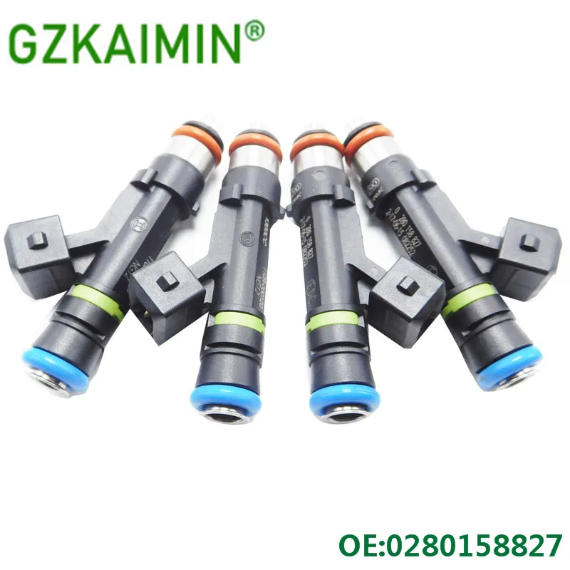 Новый топливный инжектор 4X 0280158827 куб. См для Fiat IVECO OPEL VAUXHALL V W сопло двигателя