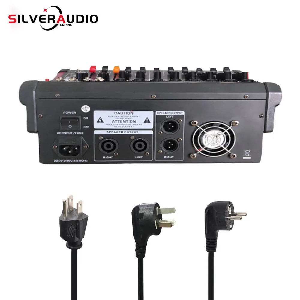 GAX-M4 высококачественный профессиональный усилитель-микшер 4-канальный аудио