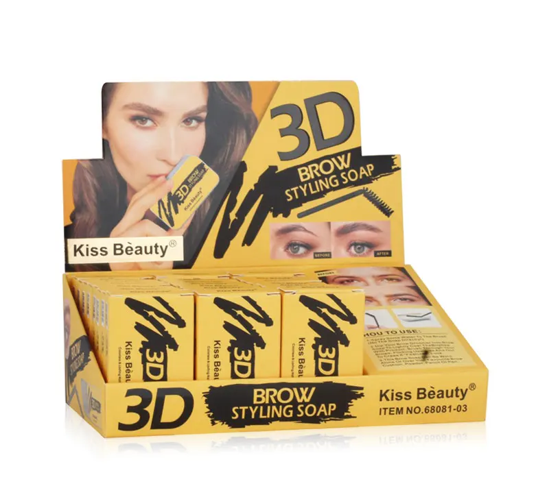3D Стайлинг натуральное мыло для бровей формирующий гель крем тонкая гладкая