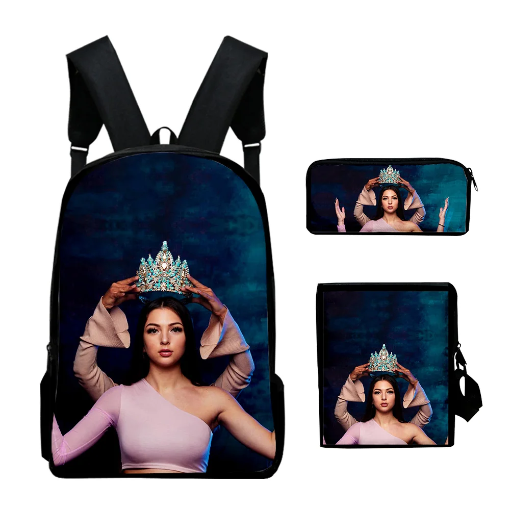 Новинка 2021, повседневный рюкзак Eva queen merch, школьный рюкзак, Мужская/женская сумка на плечо, дорожная сумка с принтом в стиле хип-хоп, сумка для...