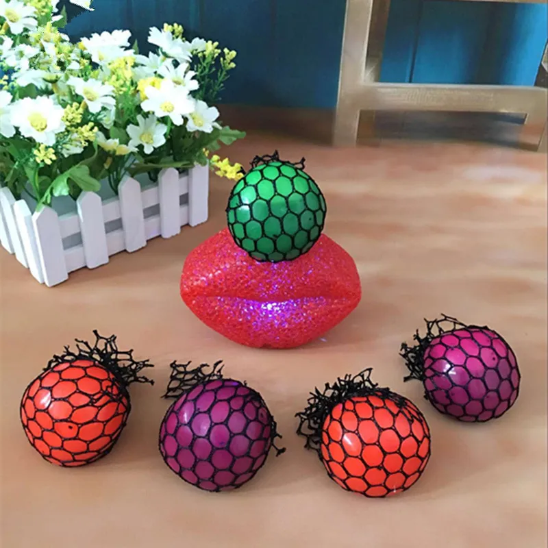 Забавные игрушки 5 см антистресс мячик винограда для снятия стресса лица