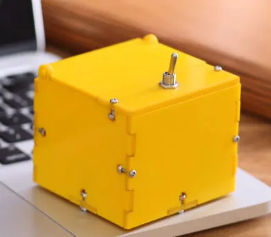 Yellow box Мини Милая бесполезная коробка слон кронштейн квадратной формы креативный взрослый антистресс практичные шутки смешной ловкий игрушки подарок для друзей - Цвет: Yellow box
