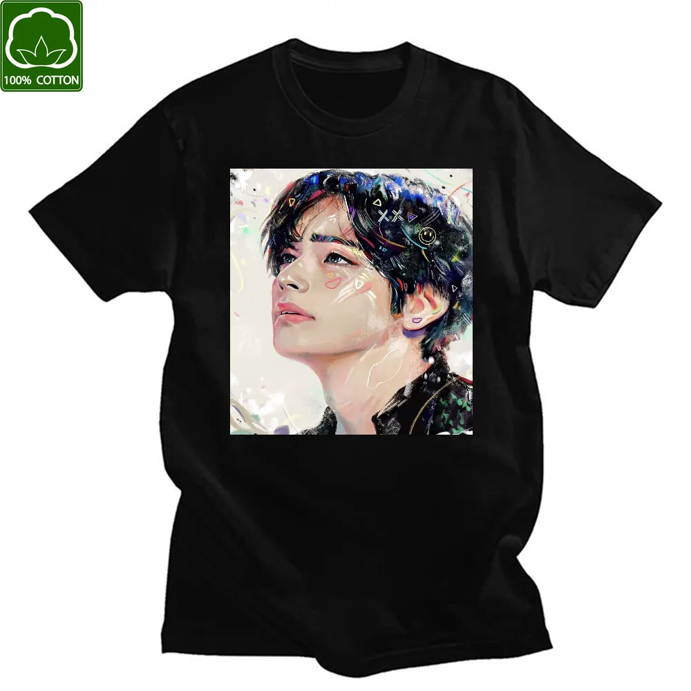 Bangtan niños coreanos idol Kpop dinamita 2021 Camiseta de algodón Unisex camiseta Camiseta de manga corta Vintage de mujer gráfico novedades divertidas