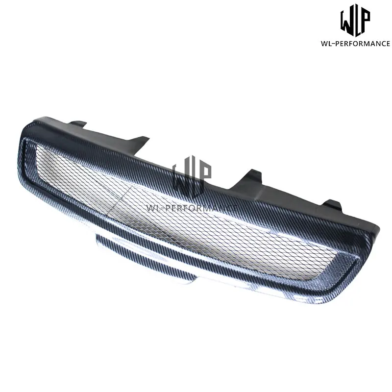 Высококачественная Решетка переднего бампера из углеродного волокна Комплект