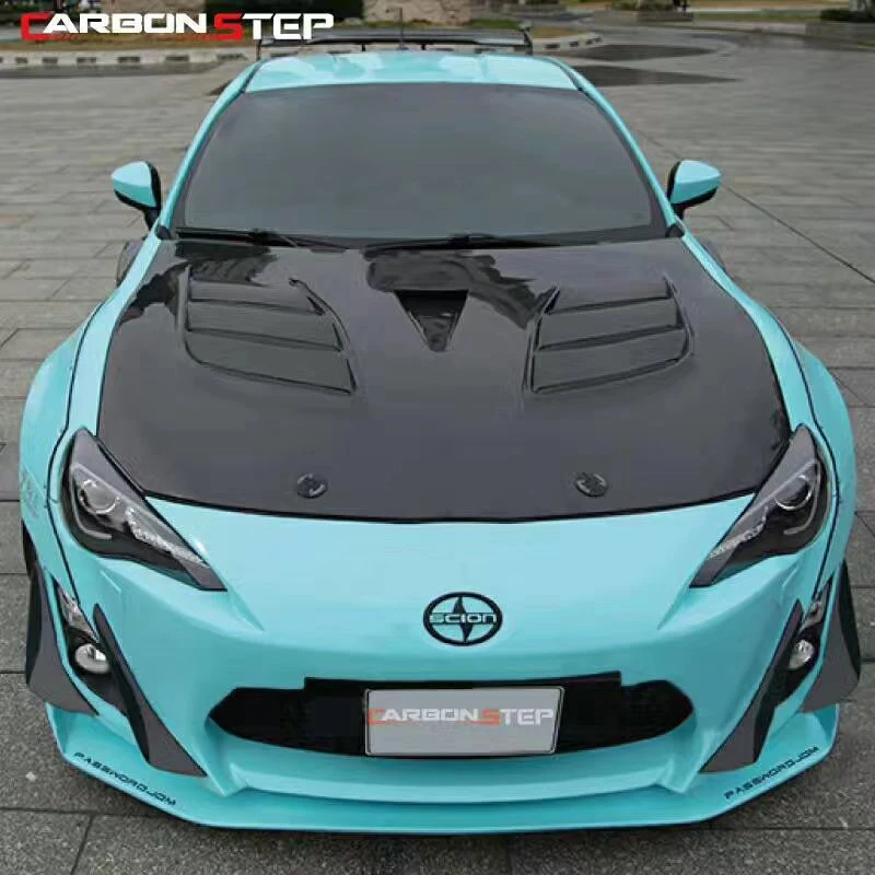 Fit for 13-15 TOYOTA GT86 carbon fiber / wind air knife surrounded by decorative front spoiler. | Автомобили и мотоциклы