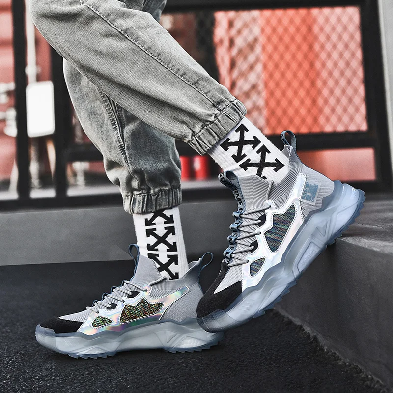 

Gray Running Shoes for Men Sneakers Outdoor Sport Shoe 2021 Man Training Athletic Jogging Shoes Zapatillas