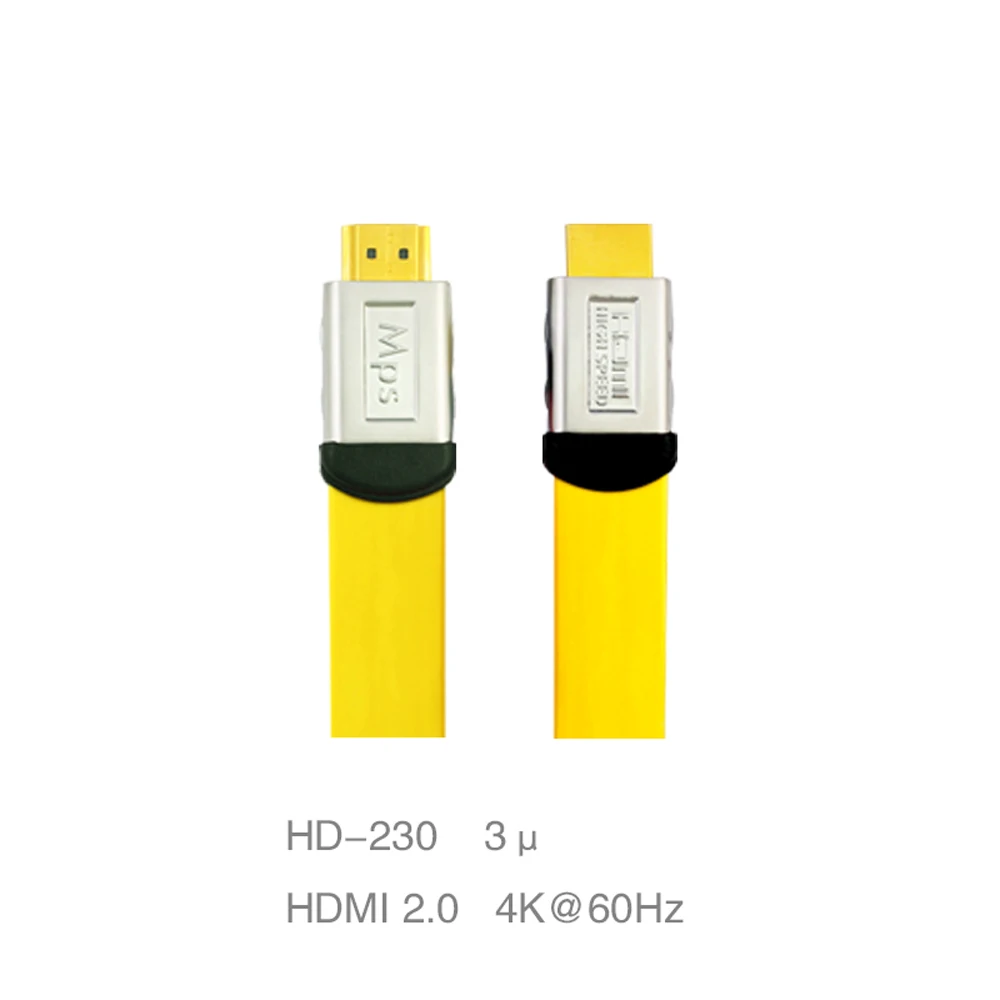 Hifi audio MPS 99.9997% OFC HDMI Cable Audio Wire 4K 3D 24AWG 2.0 2K Return Ethernet 3840x2160p 4096x2160p 