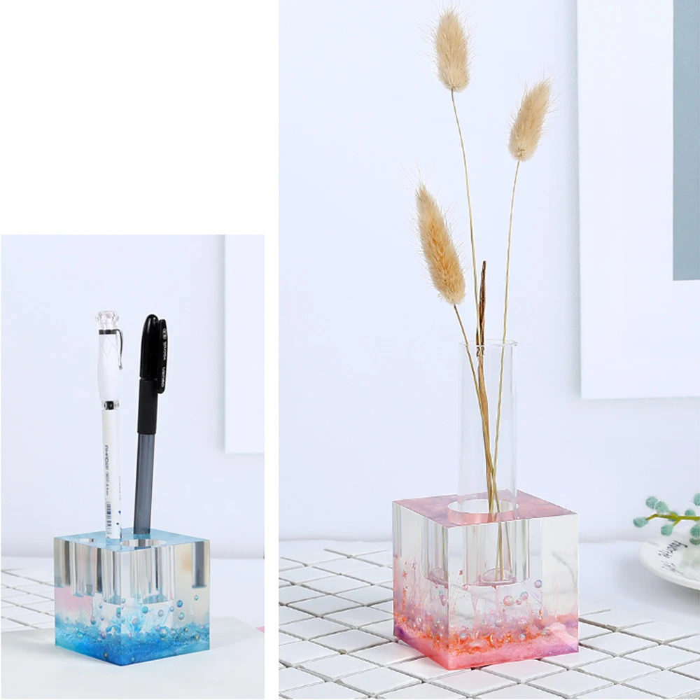 Водный завод стеклянная пробирка цветочный горшок гипсовый бетон Кристалл