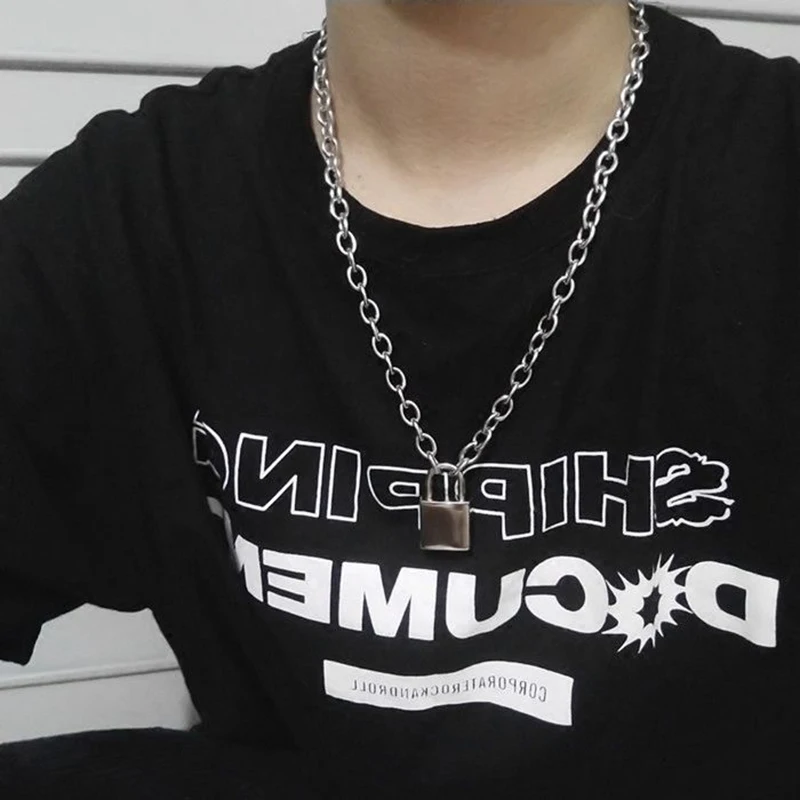 Ожерелье ручной работы в стиле панк/Харадзюку для мужчин и женщин колье из