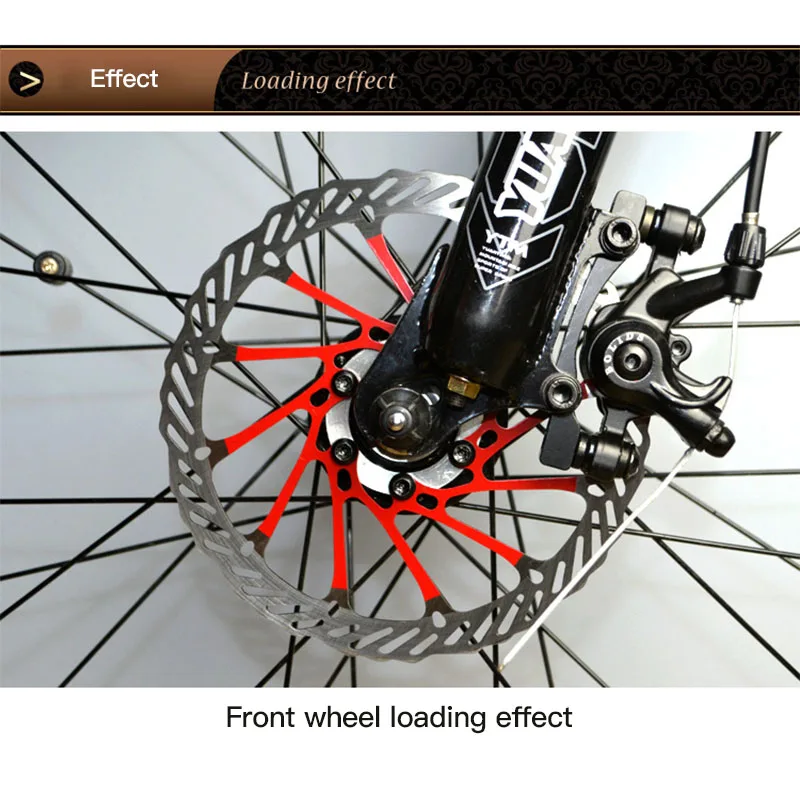 Велосипедный дисковый тормозной ротор Нержавеющая сталь оси 160 мм MTB тормоза