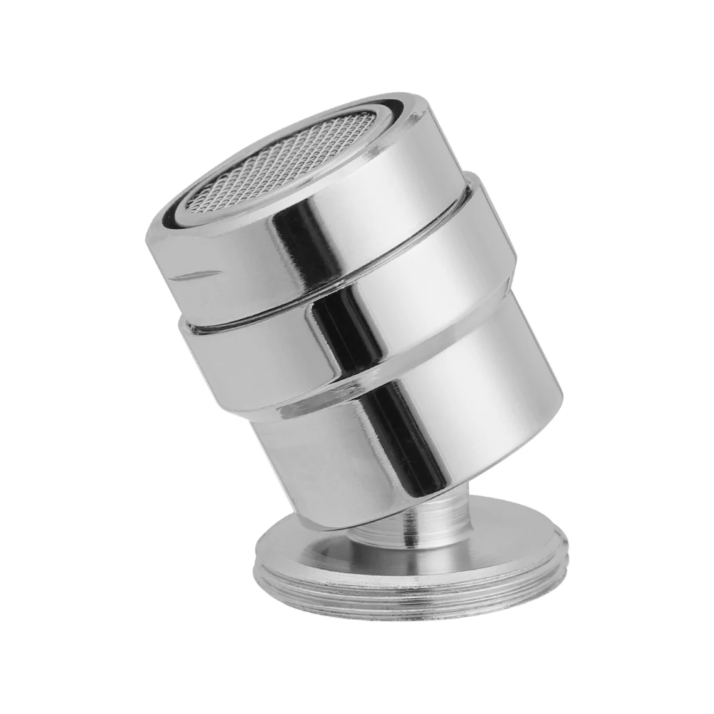 Серебристая медная фотовспышка экономичная водопроводная головка 360 градусов