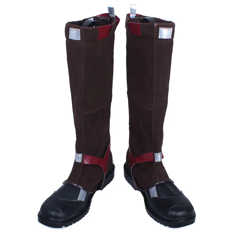 CostumeBuy Капитан Америка Косплей Капитан Америка костюм Steve Rogers обувь солдат загрузки реквизит изготовленный на заказ костюм для Хэллоуина