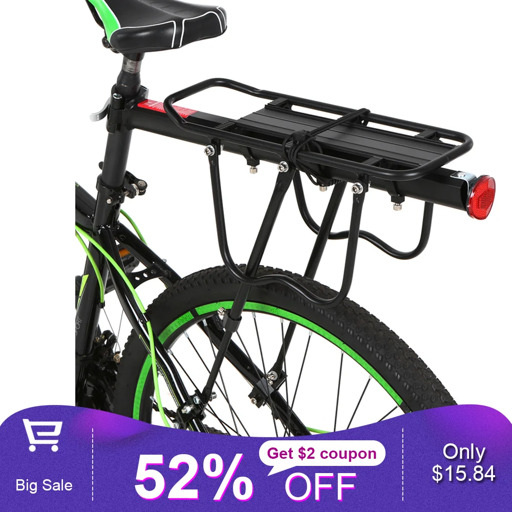 Велосипедная стойка 50 кг Емкость для велосипеда быстросъемный багаж грузовое