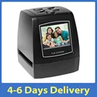 Портативный сканер пленки, конвертер слайдов, пленки 35 мм 135 мм, сканер фотопленки, цифровой прибор для просмотра изображений, 2,4 дюйма ЖК-дисплей, встроенное ПО для редактирования