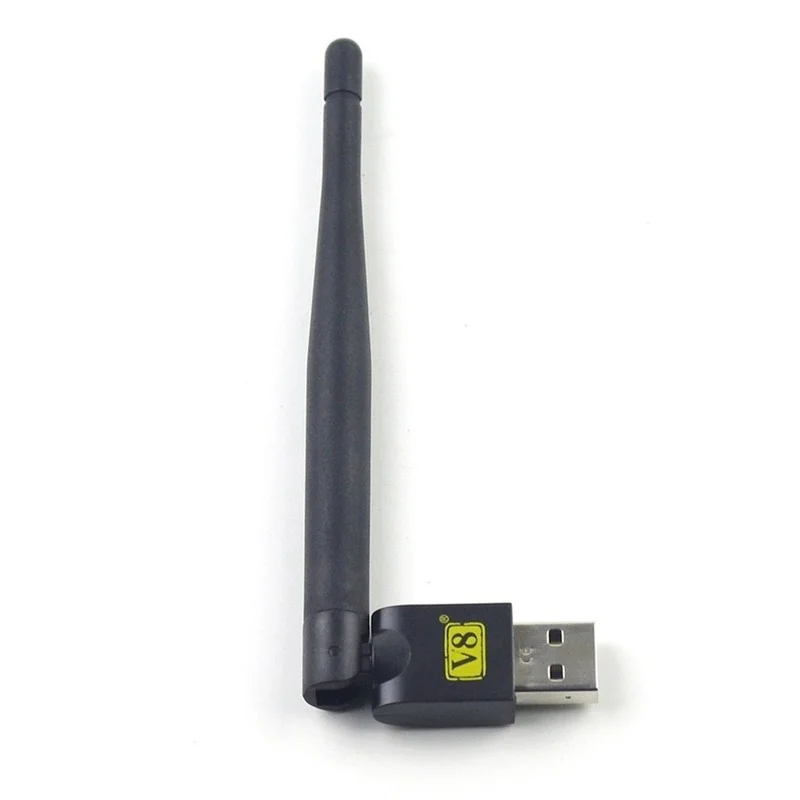 

FREESAT TV mini wireless USB WiFi adapter with Antenna For V7 V8 Series Digital Satellite smart tv android smart TV box