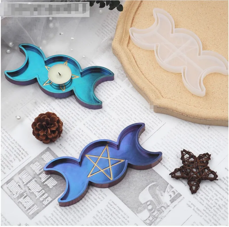 Прозрачная силиконовая форма высушенный цветок смола декоративное ремесло DIY