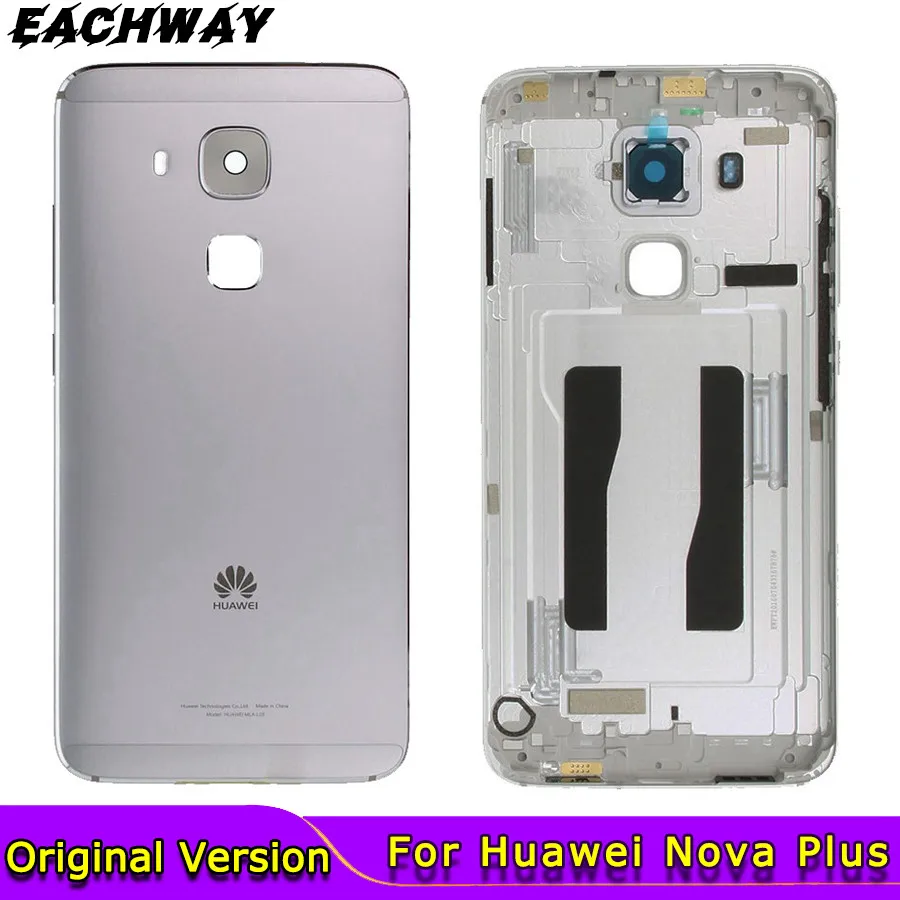 

Original for Huawei Nova Plus Back Battery Cover For Maimang 5 Back Glass Cover Nova Plus Rear Door Nova Plus Housing Case Panel