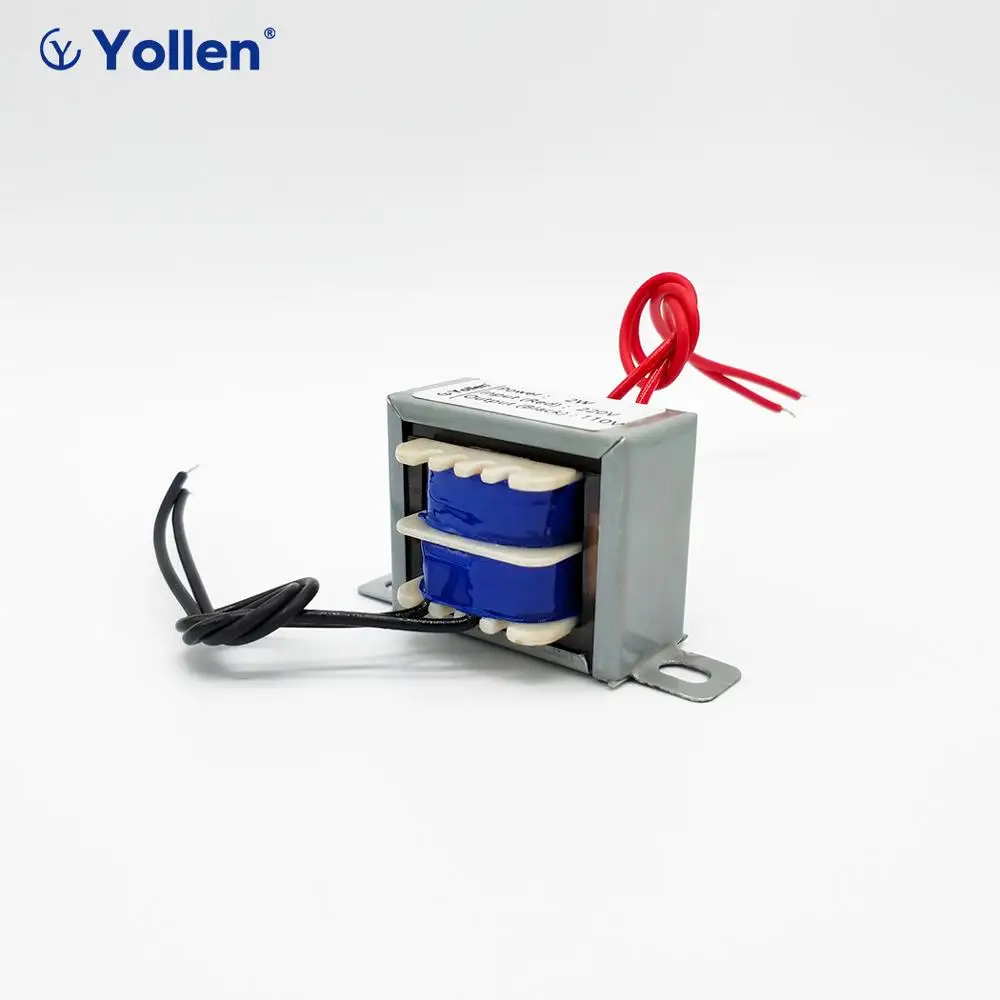 EI 2 Вт силовой трансформатор ВА аудио напряжение 110 В до 9 в/12 В/18 в/24 переменного