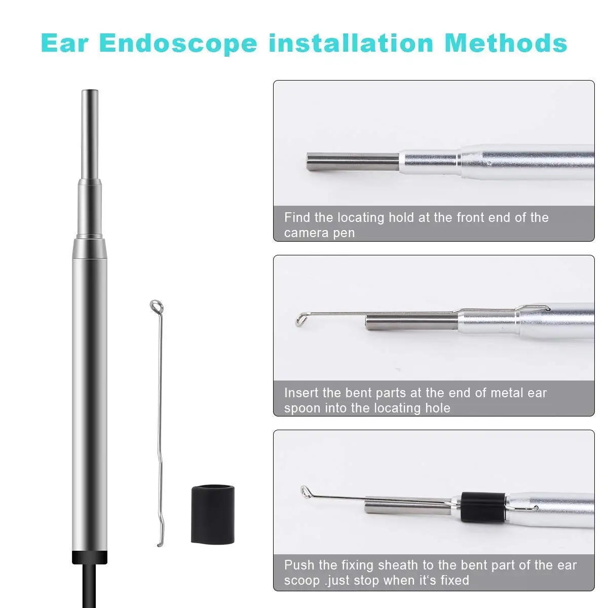3 9mm mini medical endoscope camera waterproof usb endoscope inspection camera for otg android phone pc ear nose borescope free global shipping