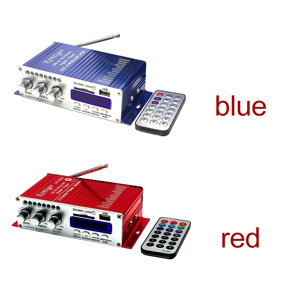 12V 20W Cost Effective Wireless Desktop Speakers Mini Home Remote Control FM Radio Compact Digital Display Bluetooth Amplifier |