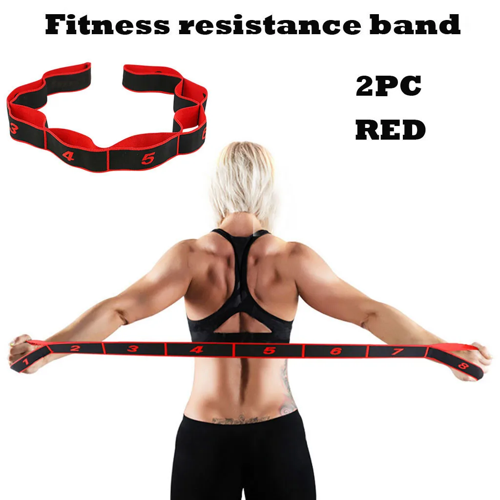 Йога балет ножка дверь гибкость и Растяжка ноги ремень отлично подходит для йоги