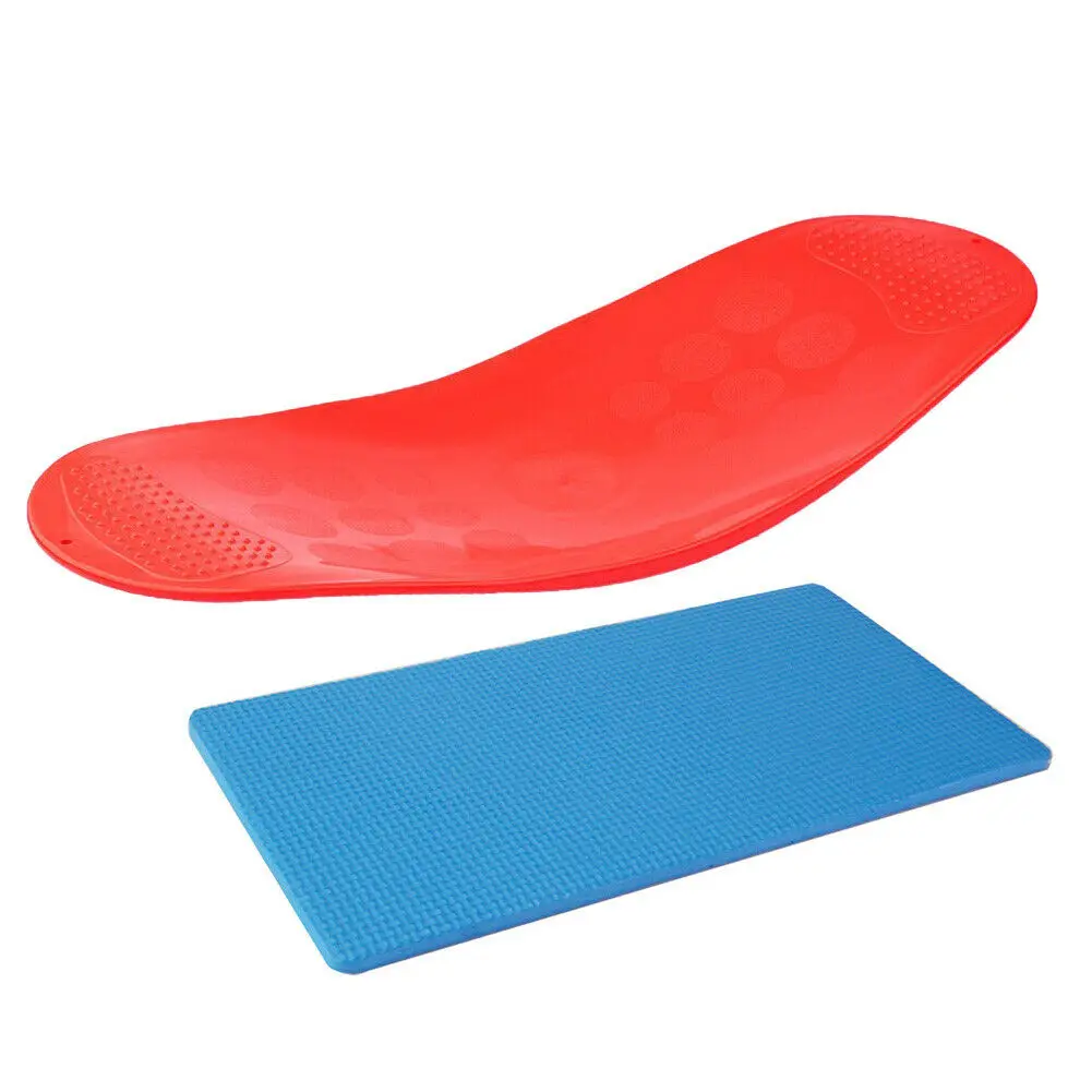

Multicolors ABS Yoga Twister Balance Board Fitness Waist Training Board Fit Stabilizer Dance Borad Pad Gym Home Exercise Plate