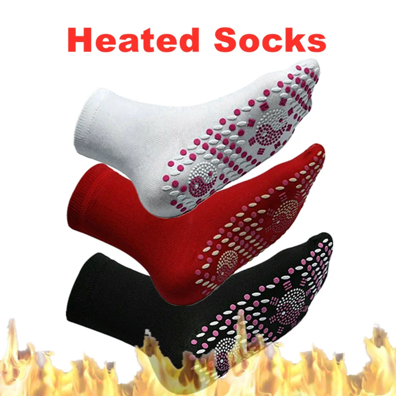 

Self-heating Magnetic Socks for Women Men Self Heated Socks Tour Magnetic Therapy Comfortable Winter Warm Massage Socks Pression