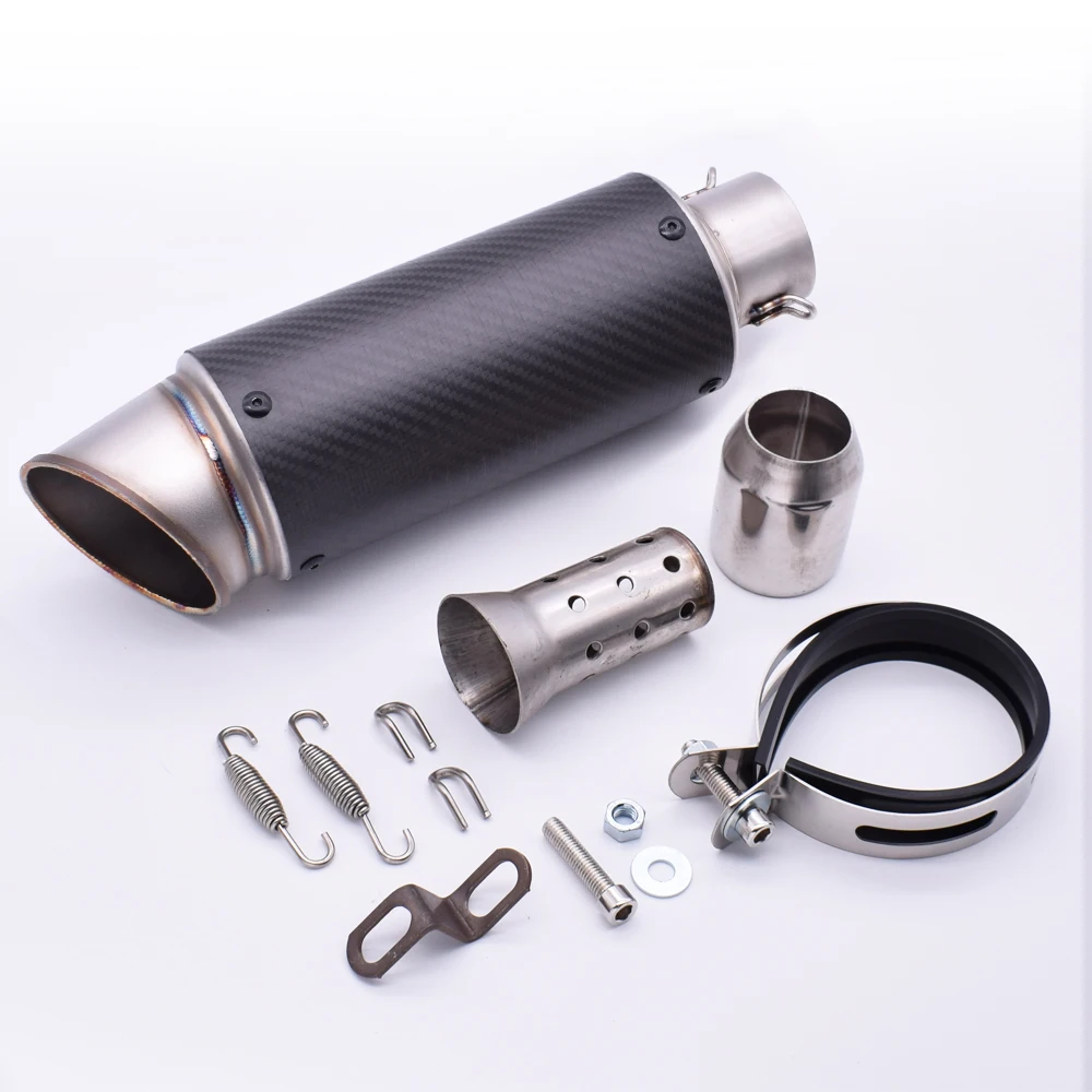 51mm 60mm Motorcycle pipe exhaust with DB killer Exhaust Pipe Muffler For Honda CRF 450 250 X 230F XR 230 400 125 CRM250R | Автомобили и