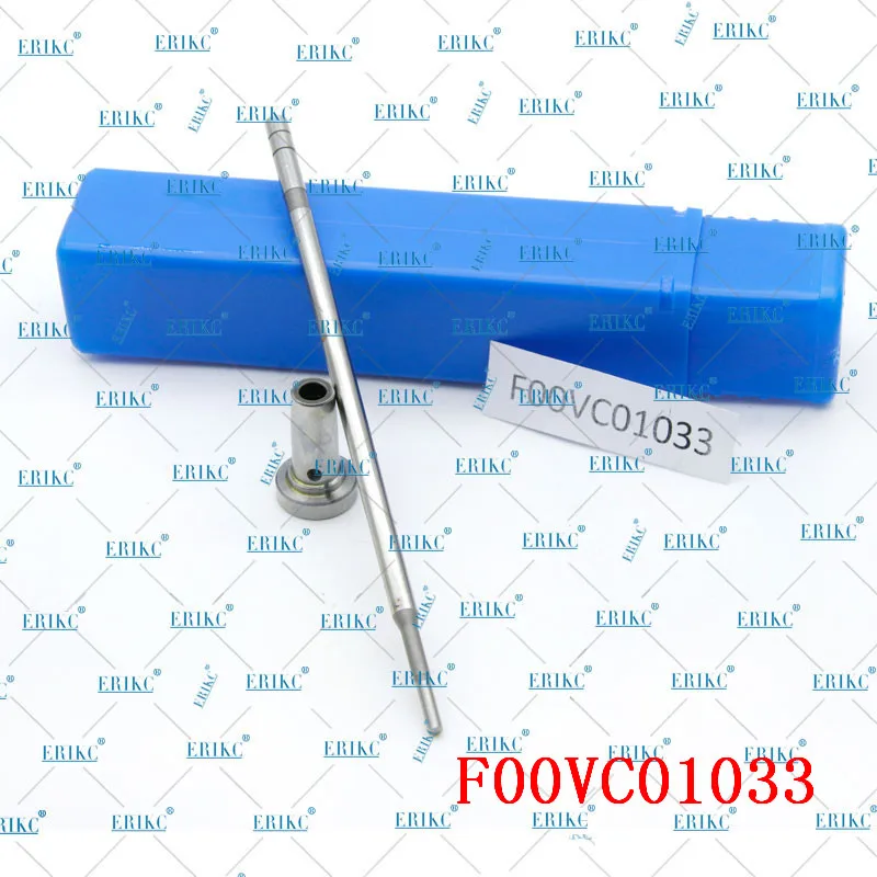 

ERIKC F 00V C01 033 набор регулирующих клапанов Common Rail F00V C01 033 высокоскоростной стальной инжекторный клапан в сборе FooVC01033 для 33800-4A000
