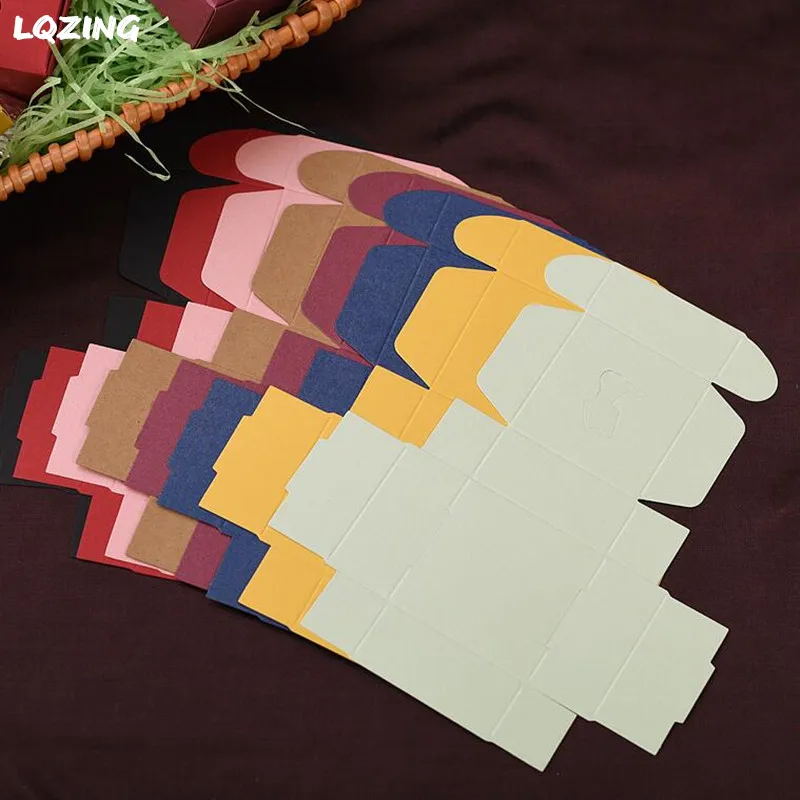 

Colorful Gift Packing Material Box Supplies Window Craft Soap Boxes DIY Craft Wedding Birthday Party Decoration Accessories